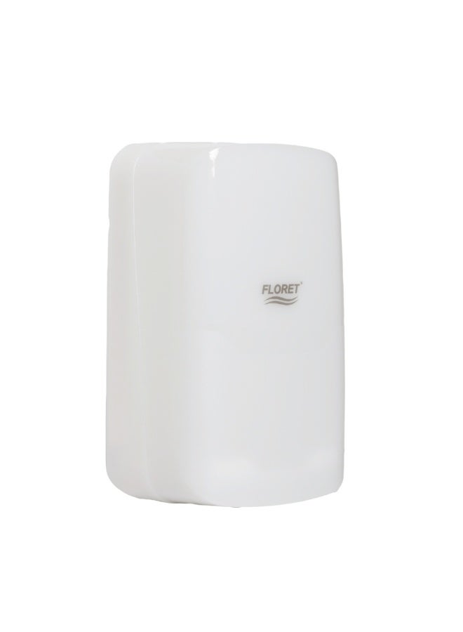 فلوريت حامل مناديل الحمام أبيض - Image 2